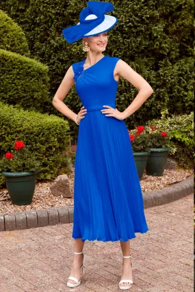 Elegant Royal Blue Dress - Invitations by Veni 29809