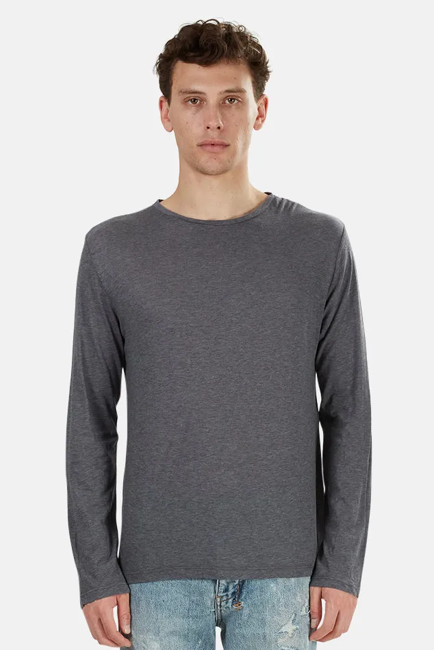 66 Long Sleeve Tee Charcoal