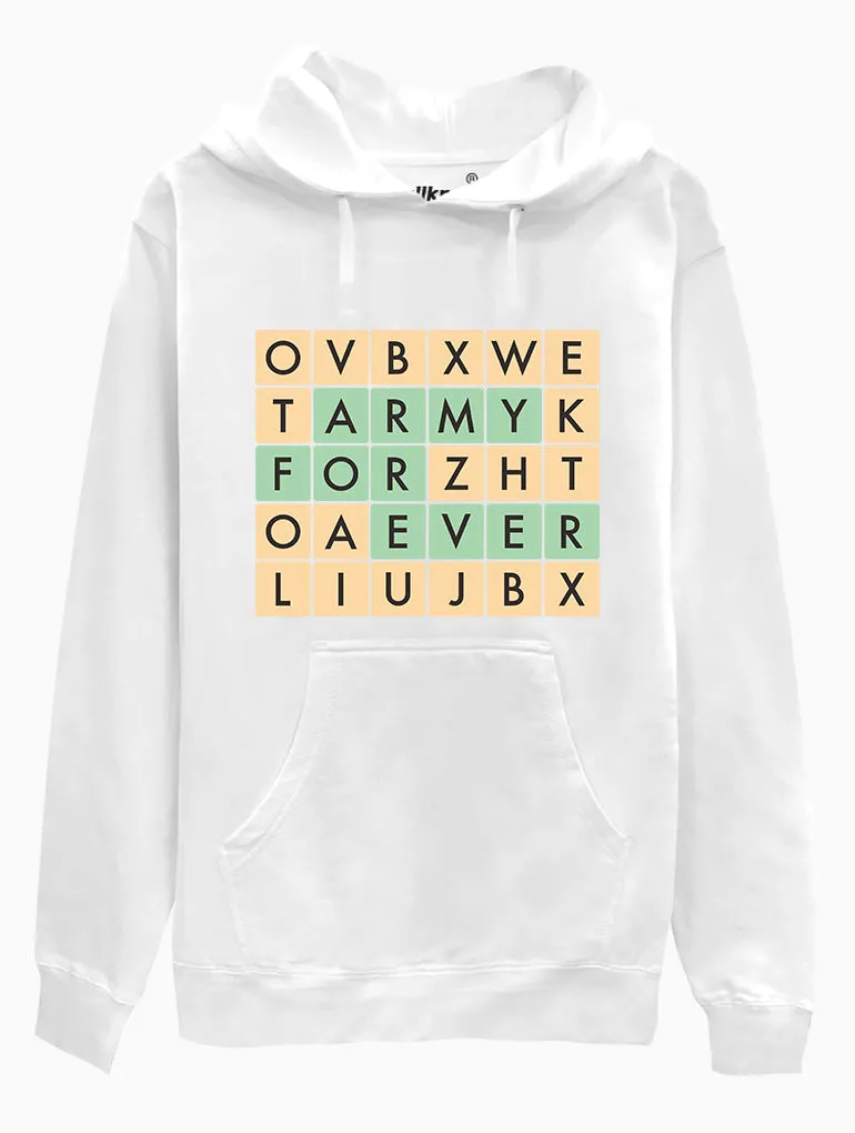 ARMY Wordle Hoodie