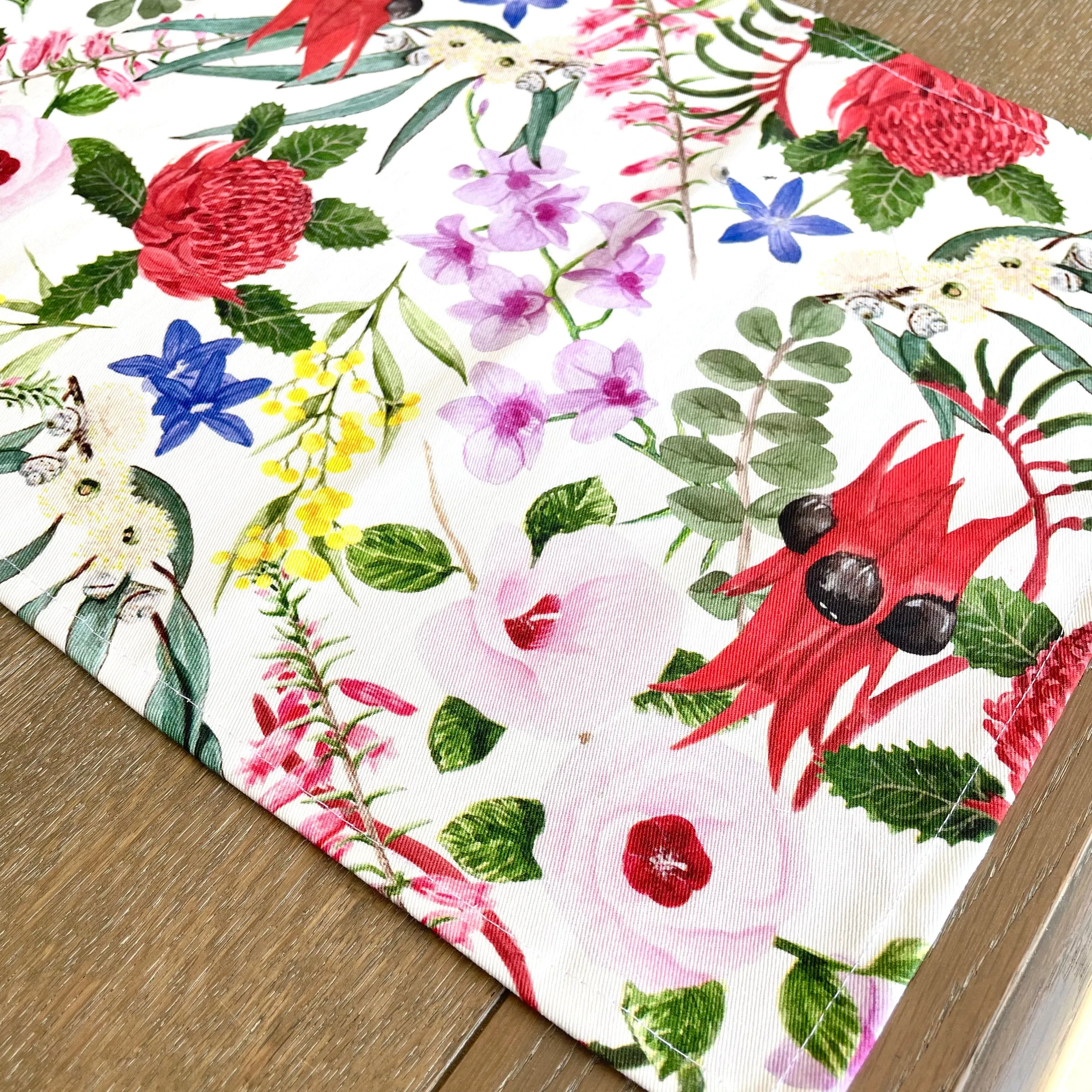 Australian Floral Emblems Table Runner