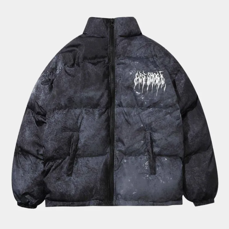 Barber | Vintage Washed Puffer Jacket