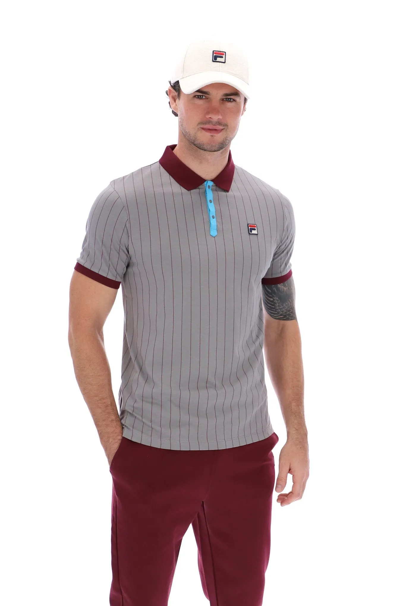 BB1 Classic Vintage Striped Polo