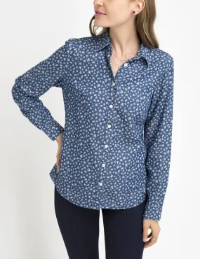 BOTANICAL LIGHTWEIGHT CHAMBRAY SHIRT