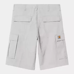 Carhartt WIP - Regular Cargo Short - Sonic Silver Rinsed