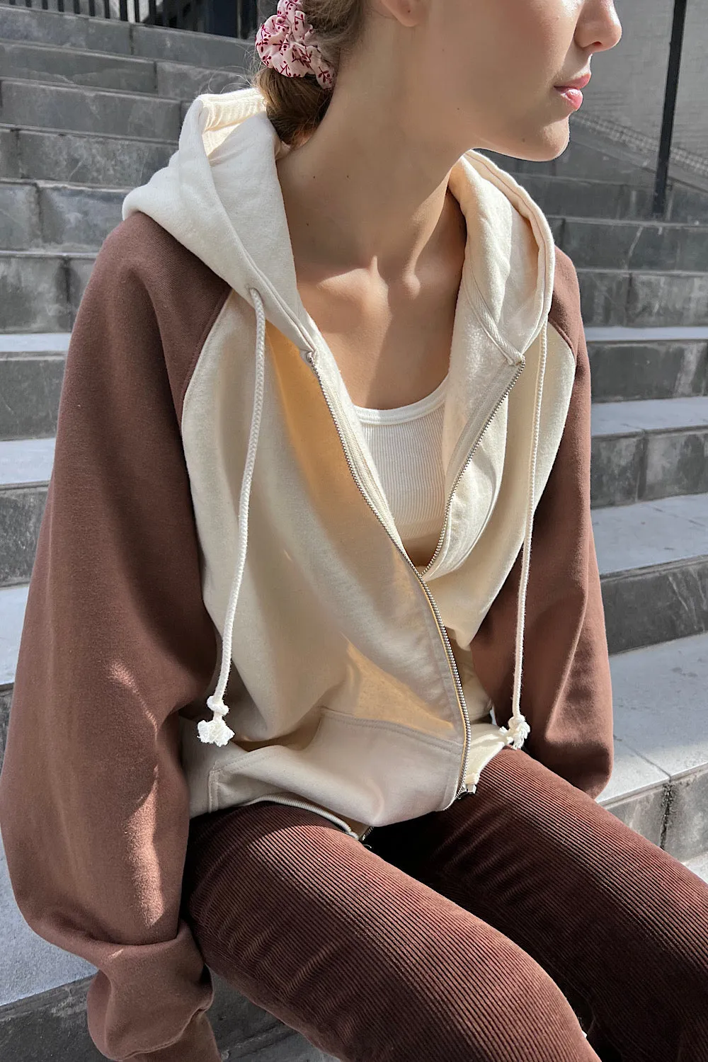 Christy Color Block Hoodie