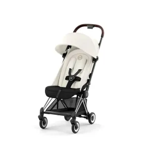 COYA Stroller - Chrome Frame   Off White