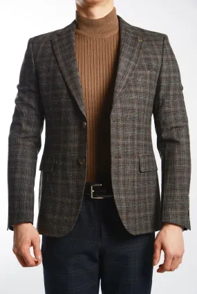 DT Glen Plaid Euro Sport Coat