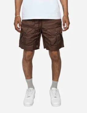 EPTM Double Cargo Shorts Brown