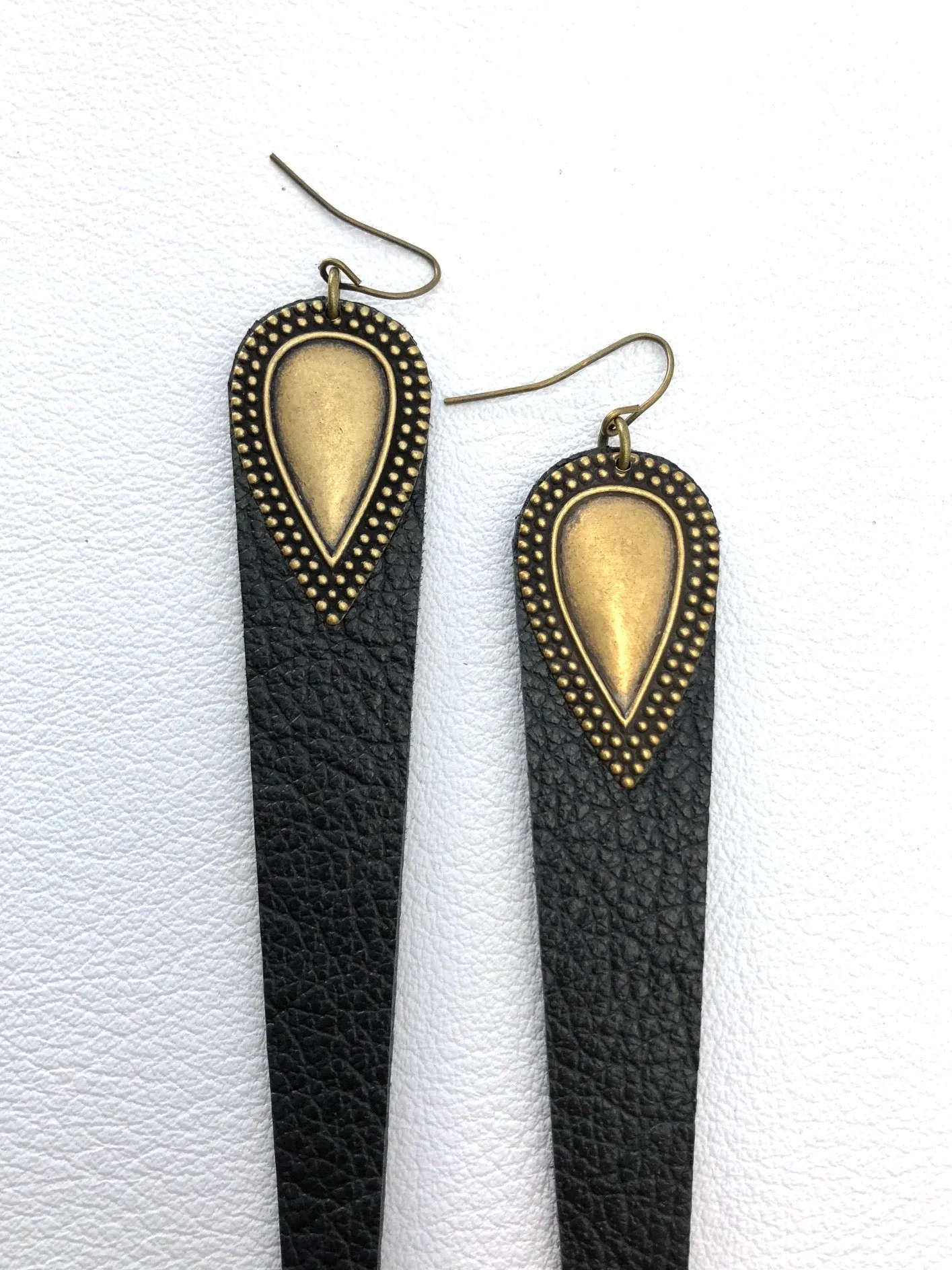 Exotic Teardrop Shoulder Duster Dangles