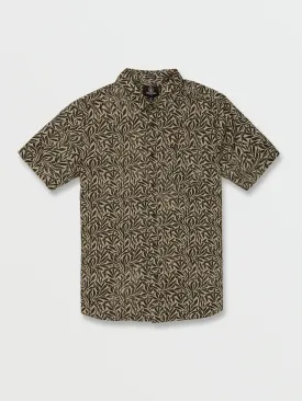 Falling Leaf Short Sleeve Shirt - Pewter