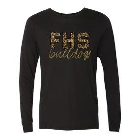 FHS Bulldog Leopard Long Sleeve