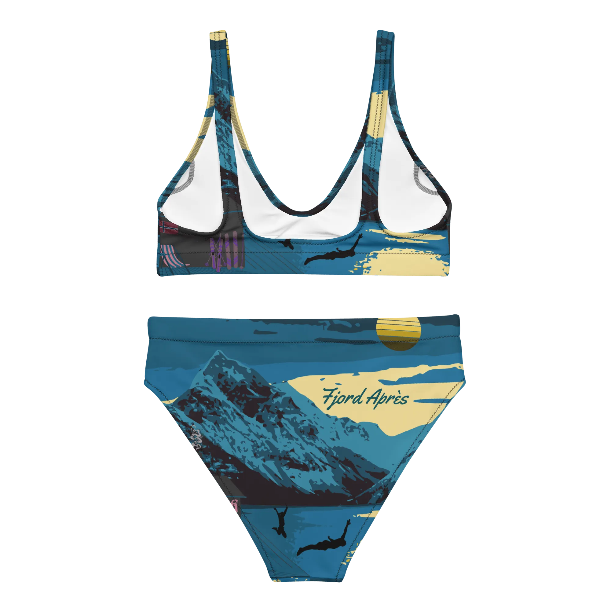 Fjord Après Recycled high-waisted bikini