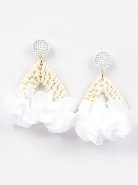 Flower Bamboo Earrings