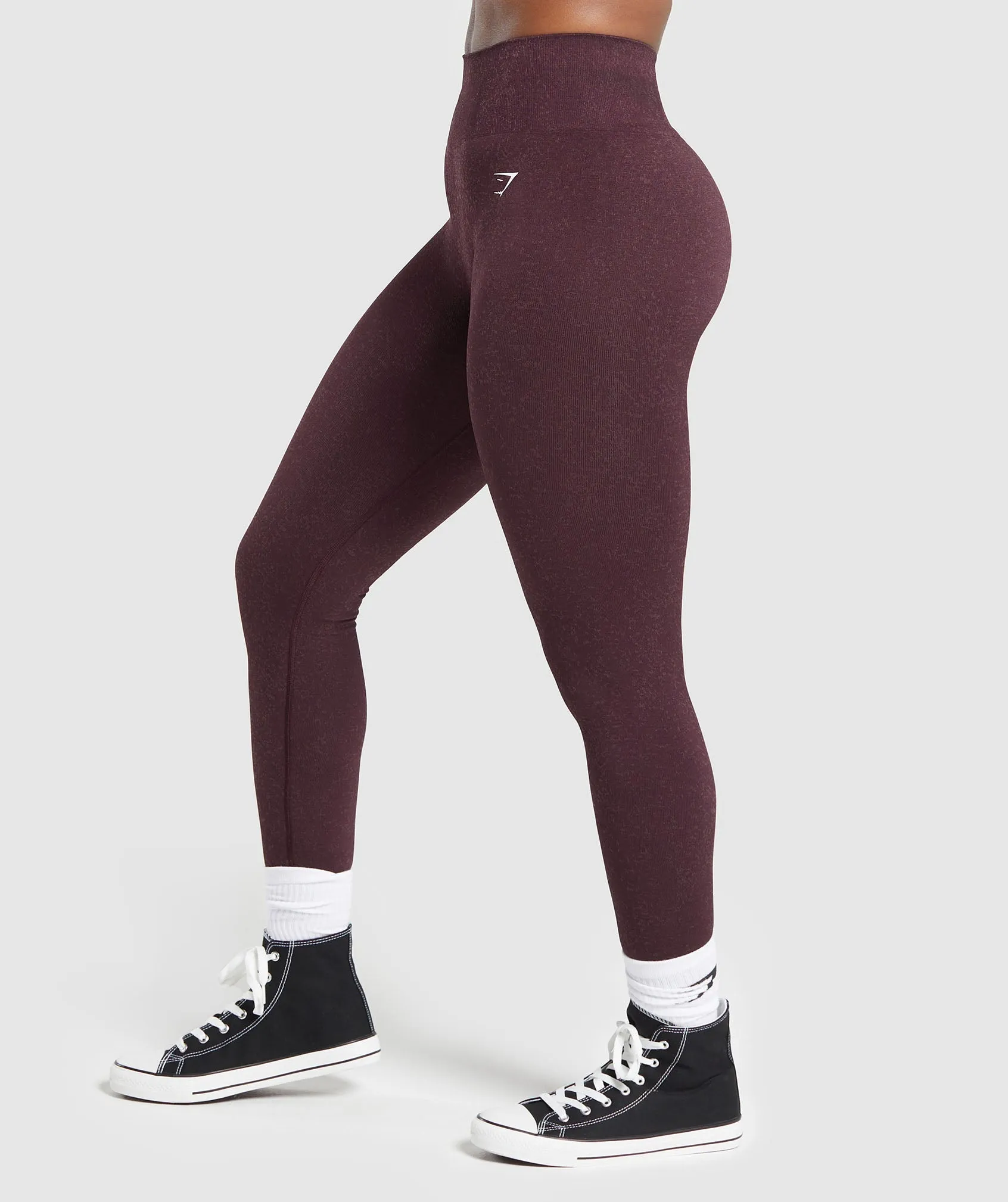 Gymshark Adapt Fleck Seamless Leggings - Depth Purple/Steel Purple | Premium Performance & Comfort