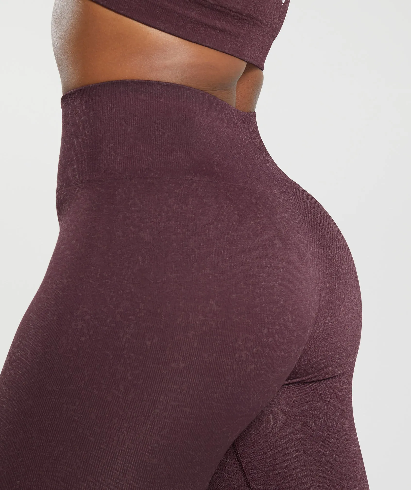 Gymshark Adapt Fleck Seamless Leggings - Depth Purple/Steel Purple | Premium Performance & Comfort