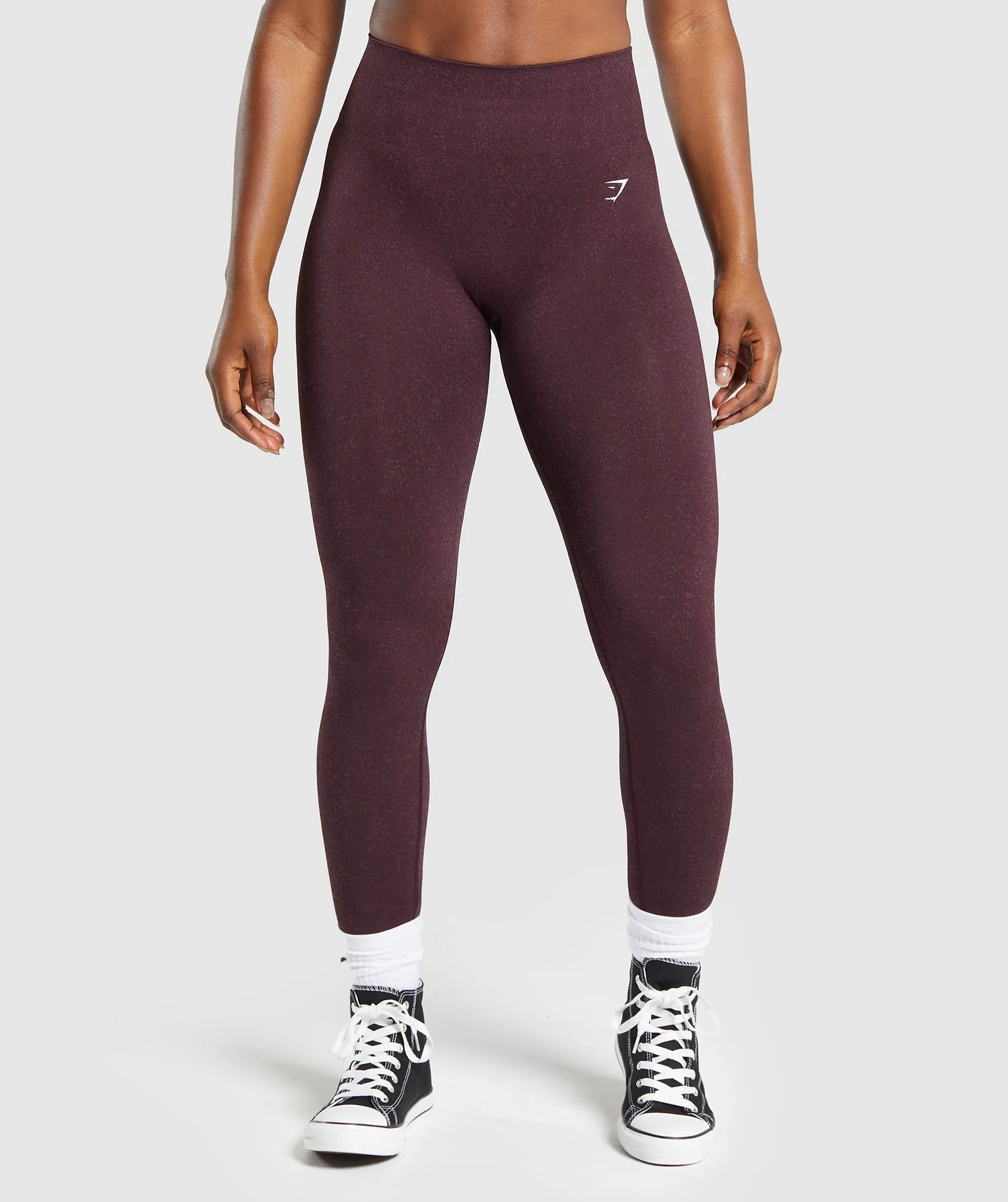 Gymshark Adapt Fleck Seamless Leggings - Depth Purple/Steel Purple | Premium Performance & Comfort