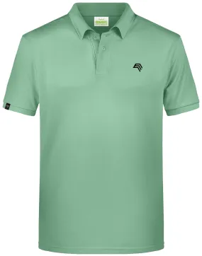 JAN 8010 ― Herren Bio-Baumwolle Polo Shirt - Jade Grün