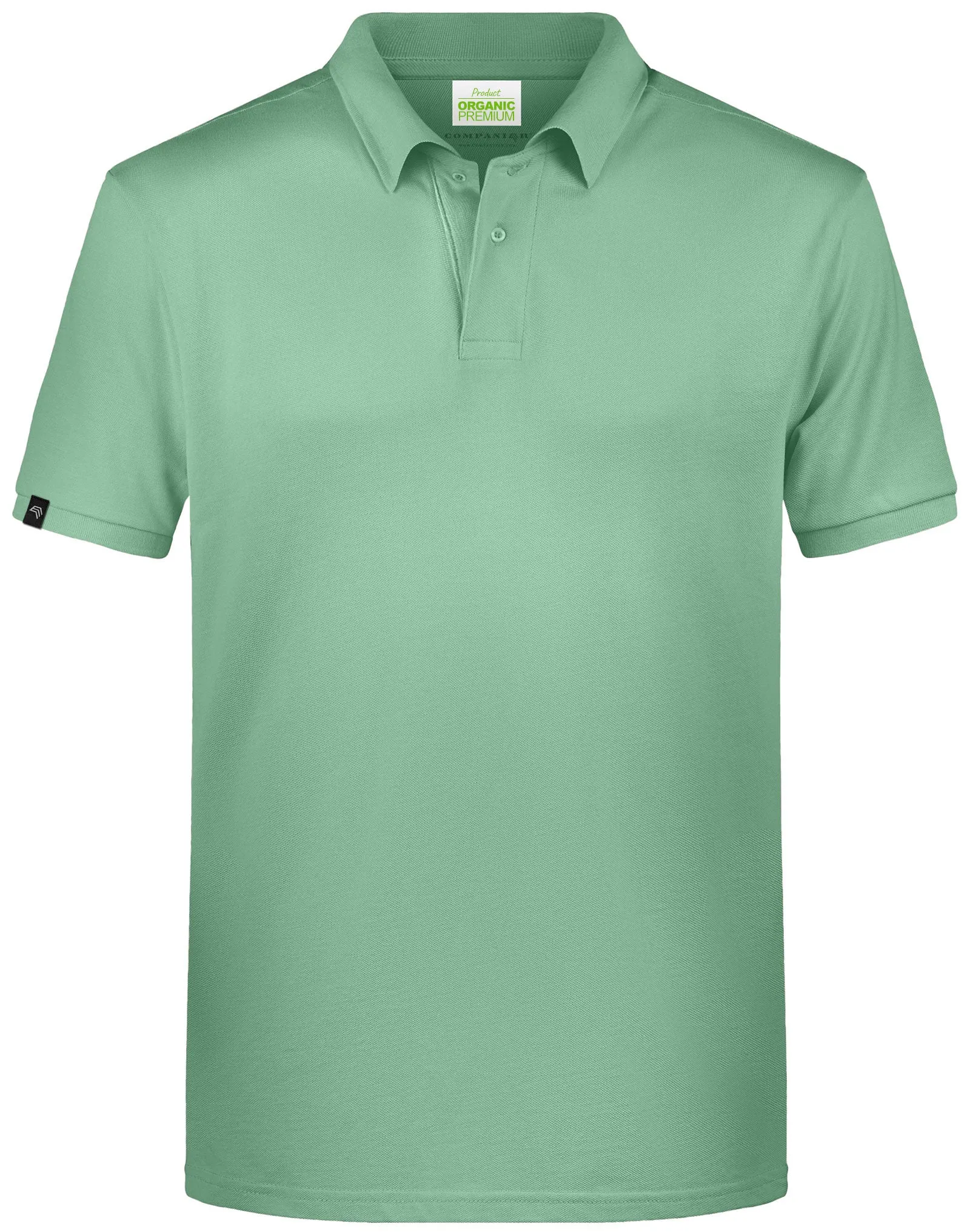 JAN 8010 ― Herren Bio-Baumwolle Polo Shirt - Jade Grün