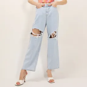 Kenzie Ripped Cutout Jeans