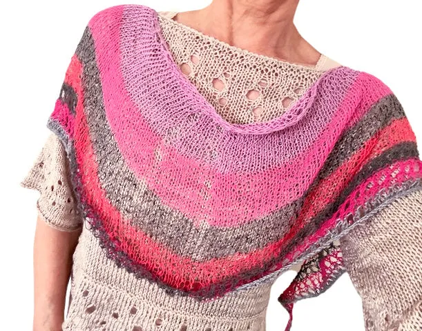 New! Pendola, a petite shawl