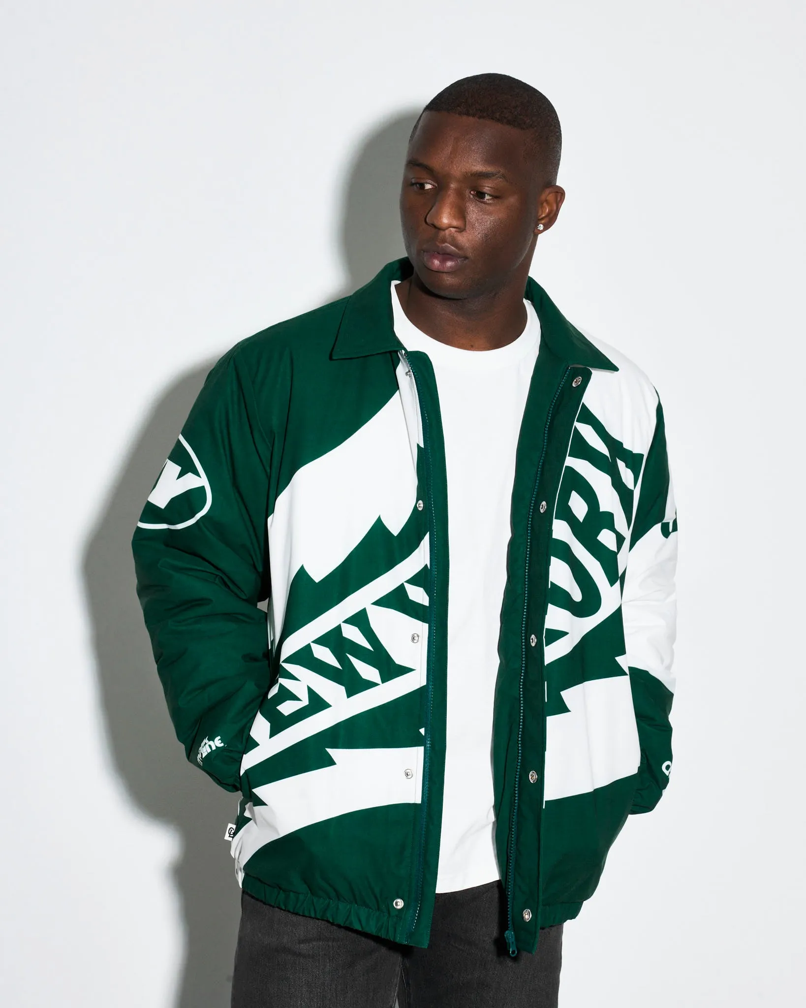 New York Jets Saw Blade Quilted Puffer Jacket