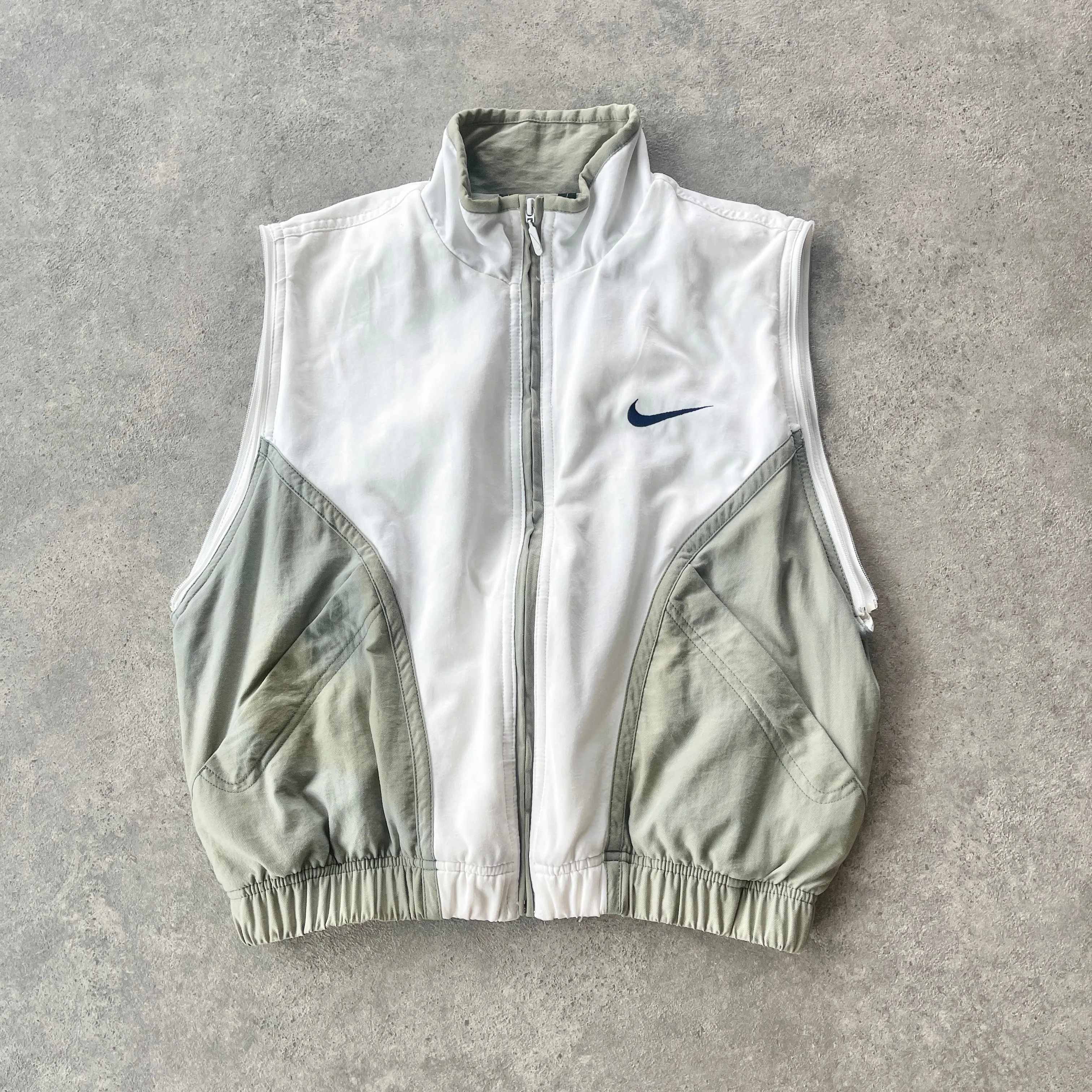 Nike RARE 1990s convertible colour block track jacket (S)