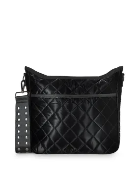 Perri Night Quilted Puffer Crossbody Bag