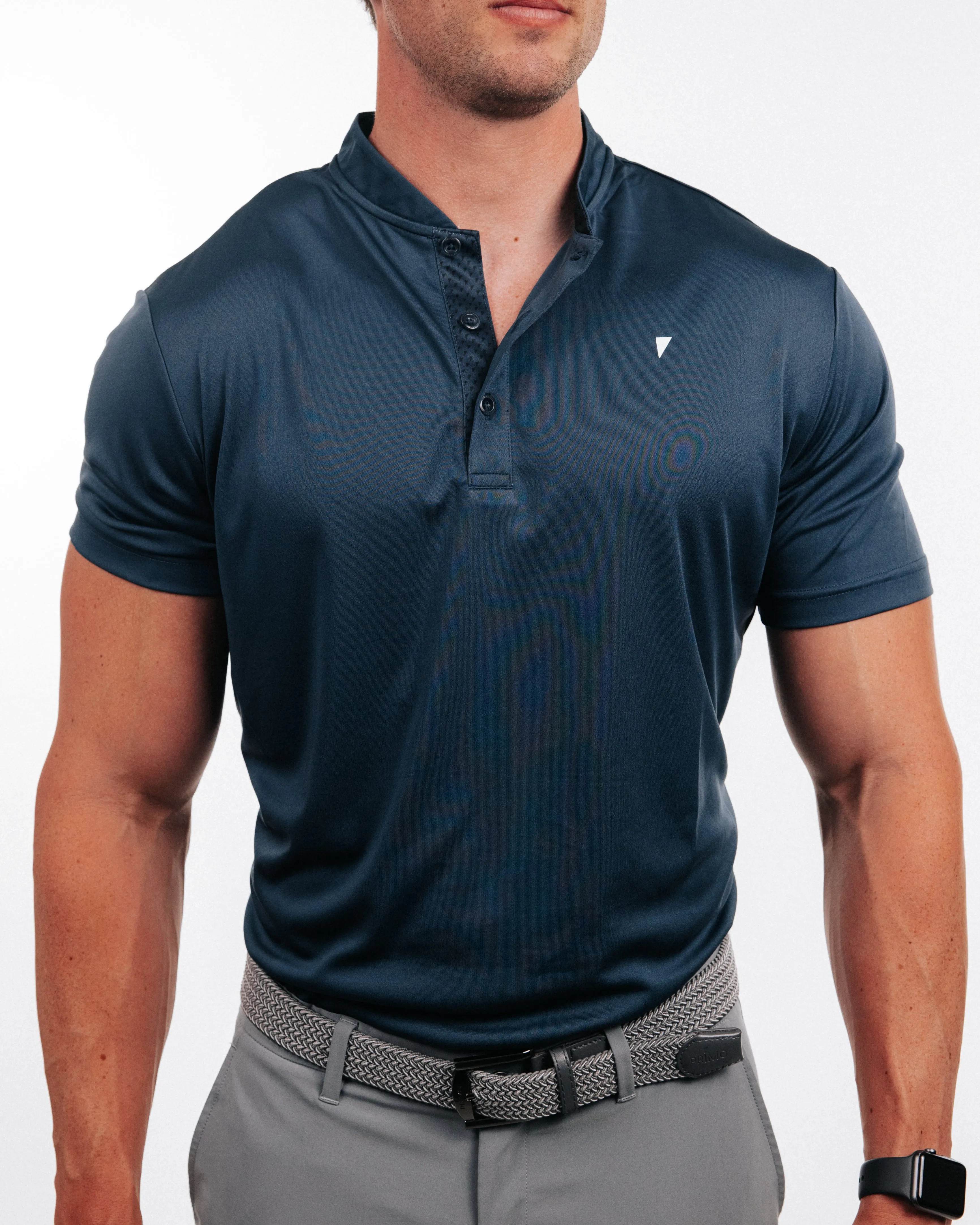 Primo Blade Collar Polo - Navy