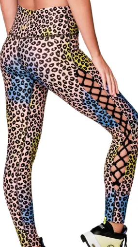 Roller Glam High Waisted Laced Up Ankle Leggings (Special Order)