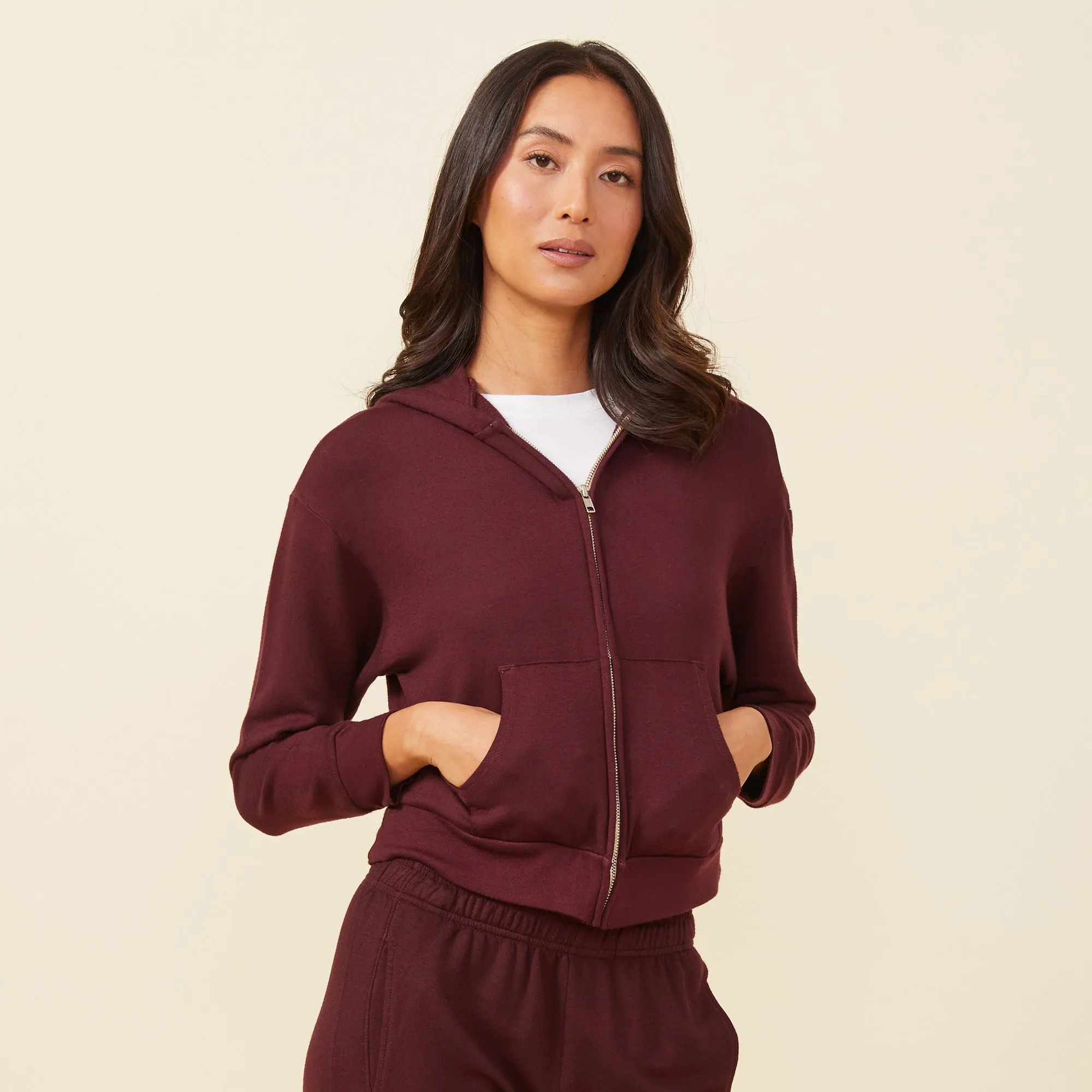 Supersoft Fleece Girlfriend Zip Up Hoody