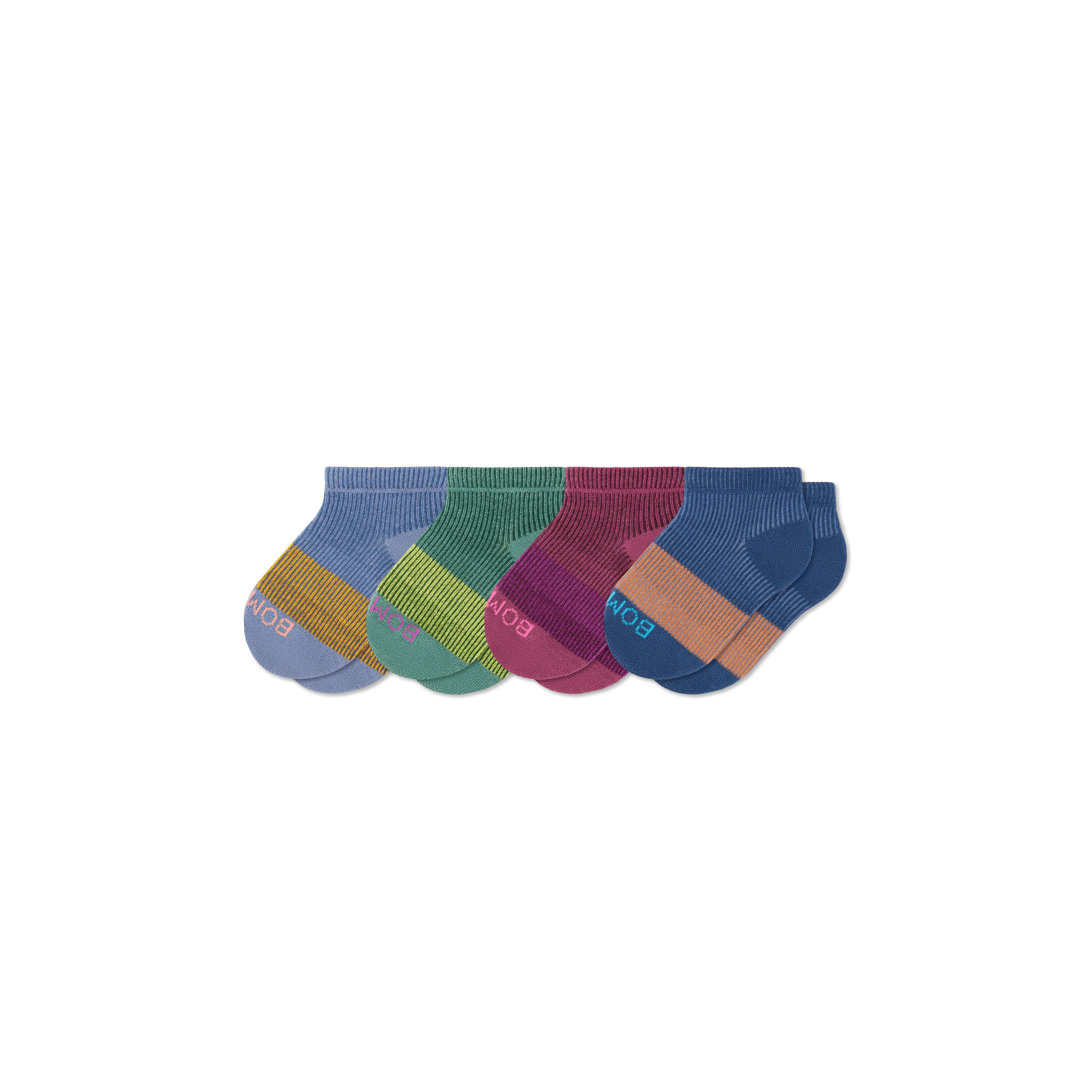 Toddler Lightweight Ankle Sock 4-Pack