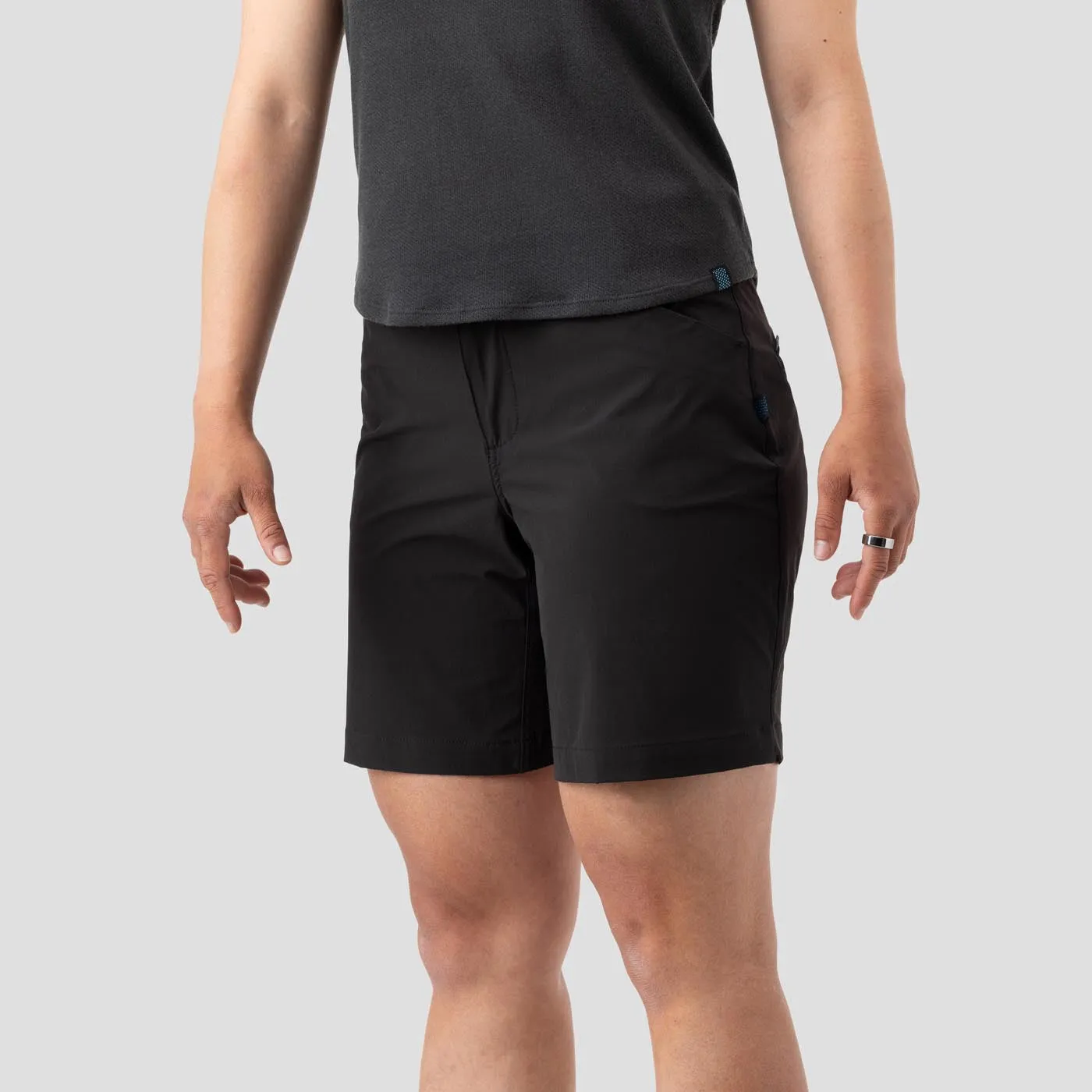 Women's Lightweight Mission Short - Obsidian