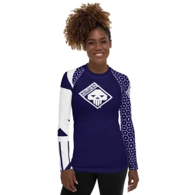 Women's Soldier Complex 001 Long Sleeve No Gi BJJ Compression Rash Guard for Jiu Jitsu, MMA, Grappling and Wrestling